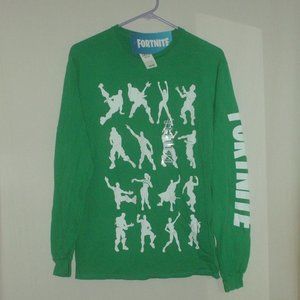 FORTNITE DANCE LONG SLEEVE T-SHIRT - MEDIUM - NEW WITH TAGS